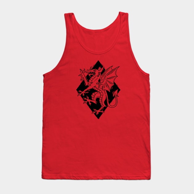 dragon heraldry Tank Top by MatthewTaylorWilson